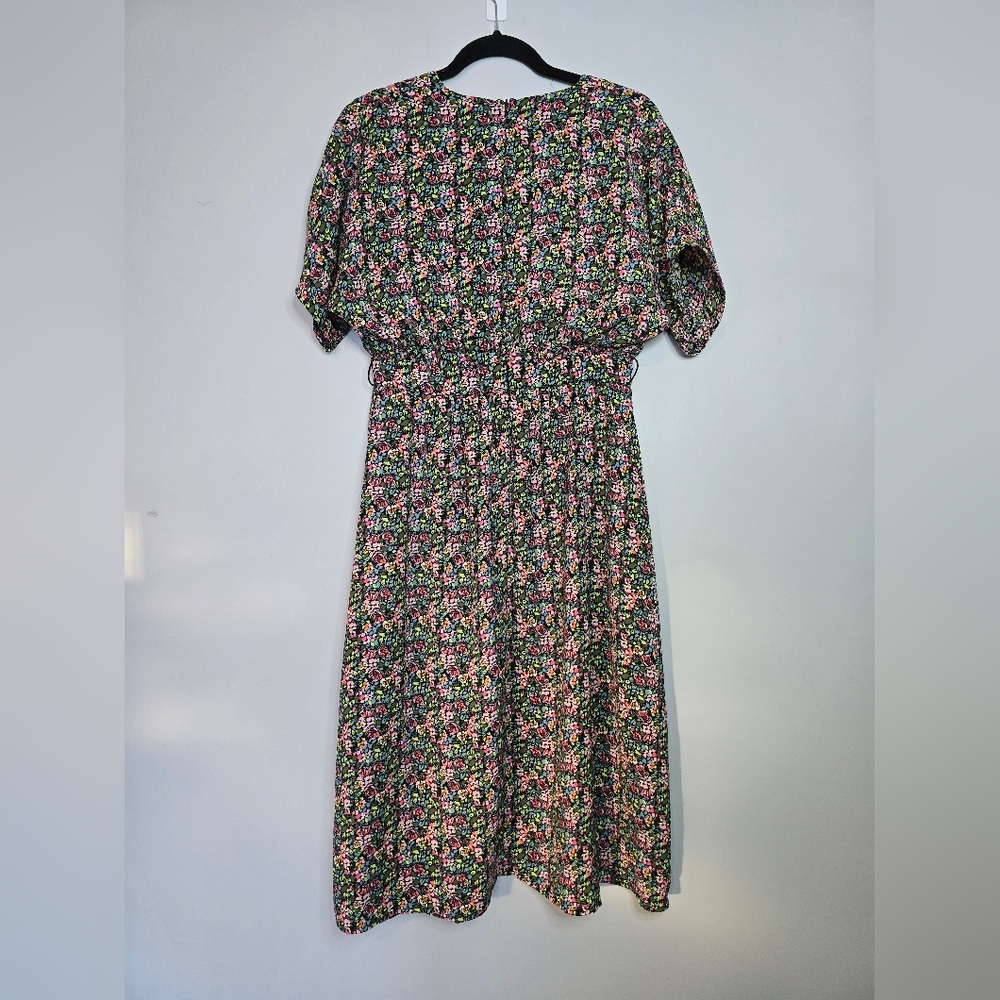 GLAMOROUS FLORAL MIDI DRESS - Picture 6 of 6